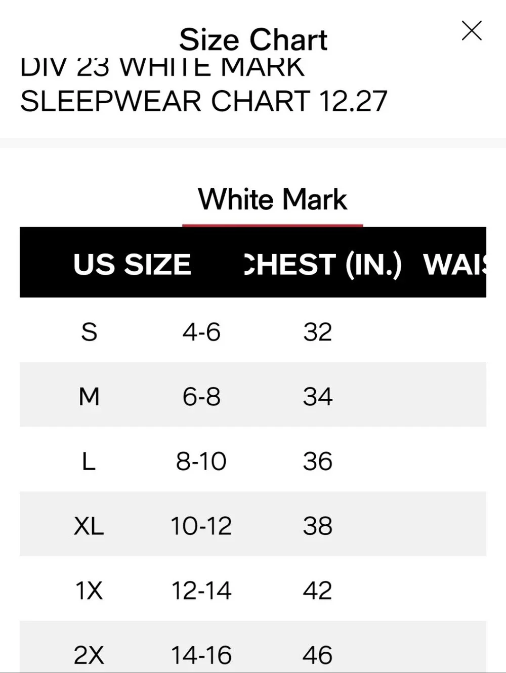 White Mark comfortable red